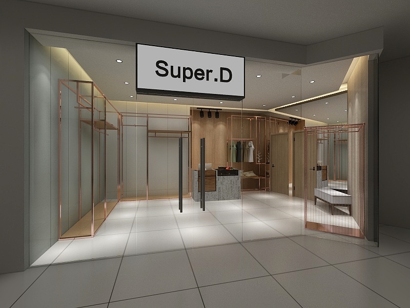 李承育-东莞庄男装店铺-装修设计方案