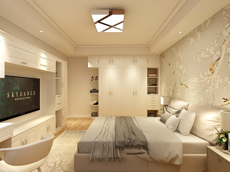 罗明启-卧室练习-装修设计方案