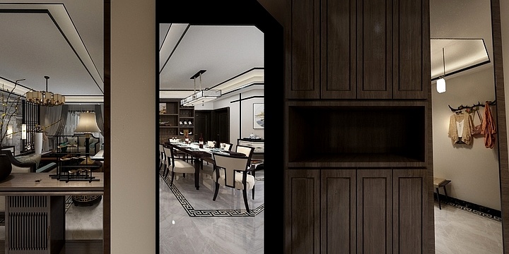 Alexdesign-新中式-225-装修设计方案