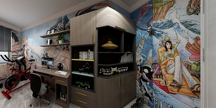 山西吕梁10991-学府苑户型-副本-装修设计方案