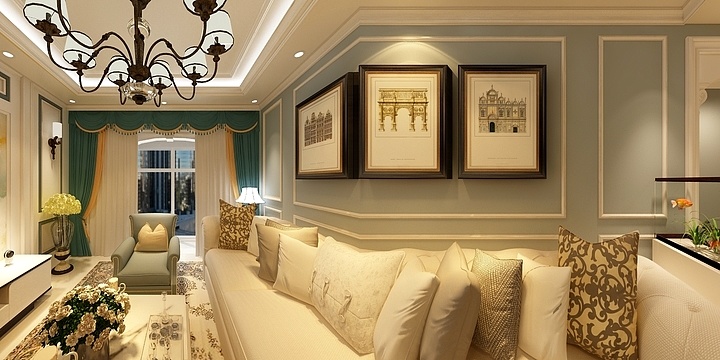 爱军装饰-石家庄紫晶悦城李鹤-装修设计方案