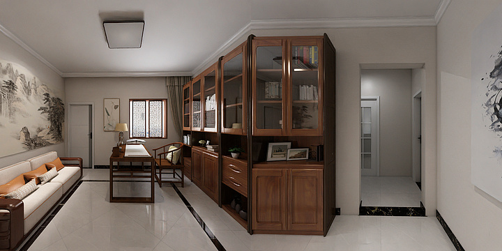 陌上桑丶-干休所-装修设计方案