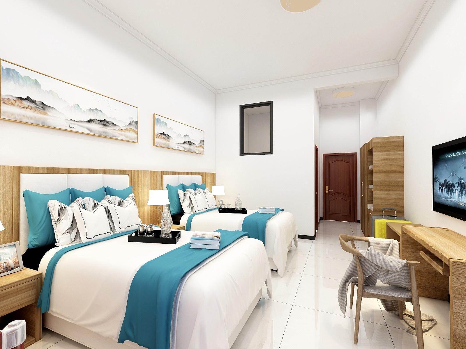 OceanHwang-吉安标间套房陈总-装修设计方案