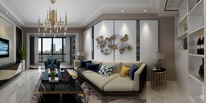 圣简装饰陈宇-金源逸居-装修设计方案