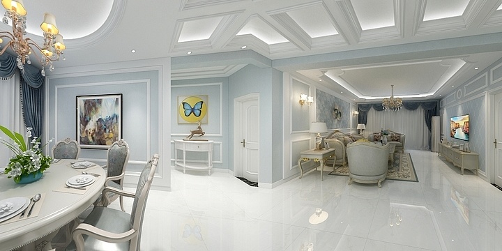 A主案设计师zm-简欧-装修设计方案