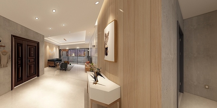 南通光美达光电科技有限公司-湖畔天下3-1601秦女士私宅灯光方案-装修设计方案