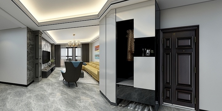 永锋装饰-中信凯旋蓝岸-王总雅居-装修设计方案