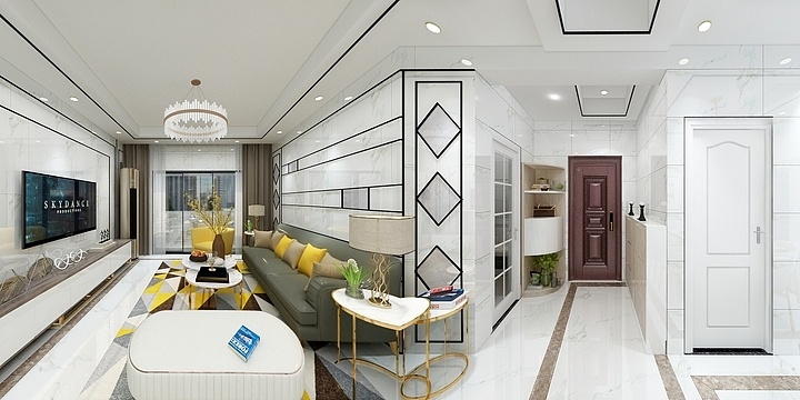 G蔡国庆-祥龙城10#2-1001三房-装修设计方案