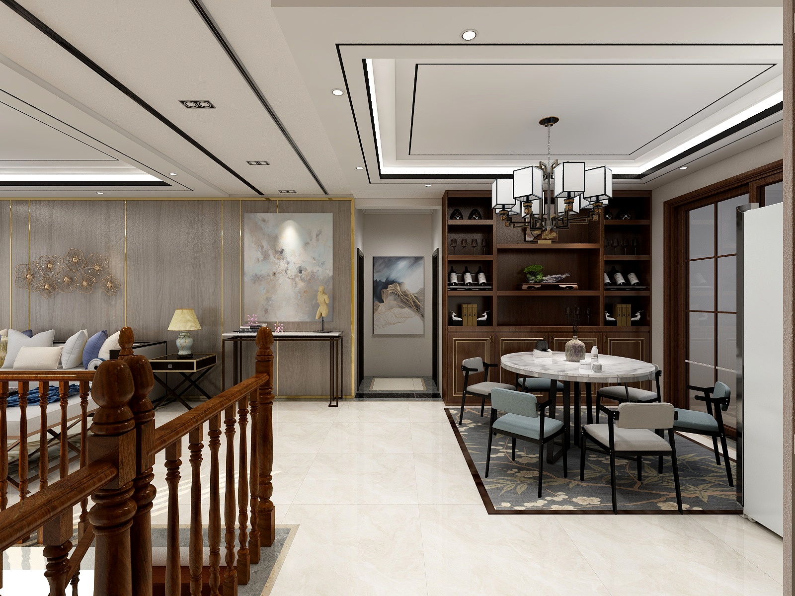 佑琛设计-御华园  3d-装修设计方案