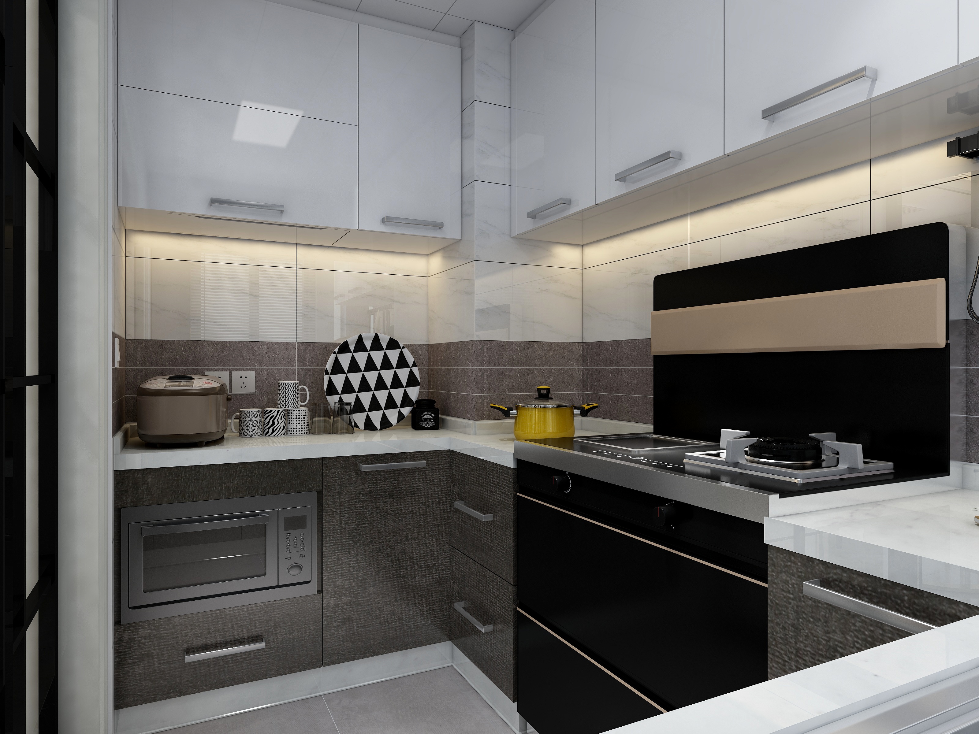 张福梅-现代轻奢||碧桂园天玺装修效果图