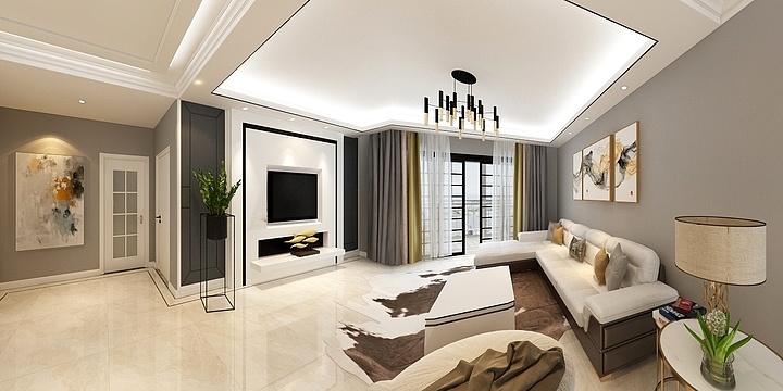 乔一设计-水运城113-装修设计方案