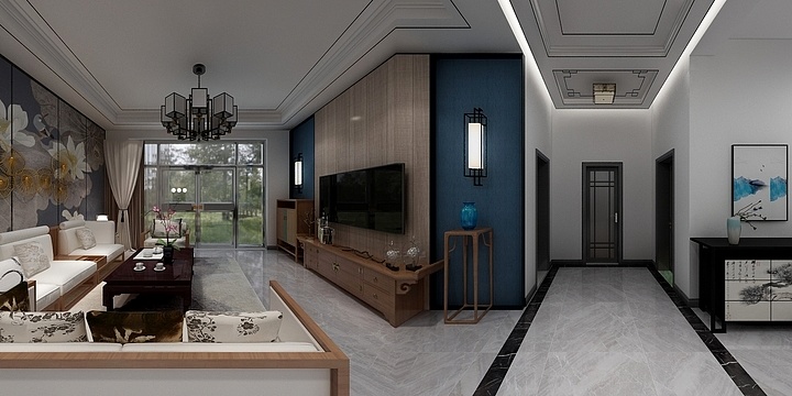 温暖的大白-王街别墅-装修设计方案