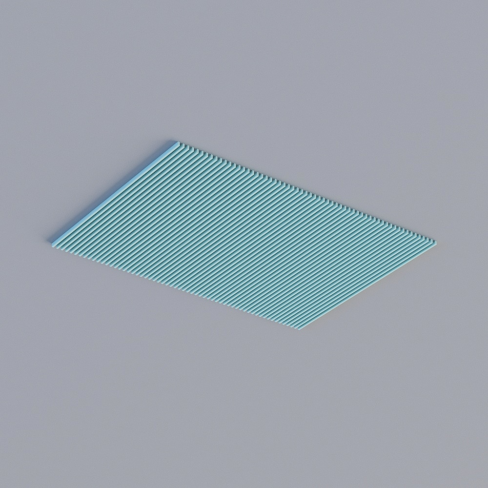 铝方通酷家乐3D模型