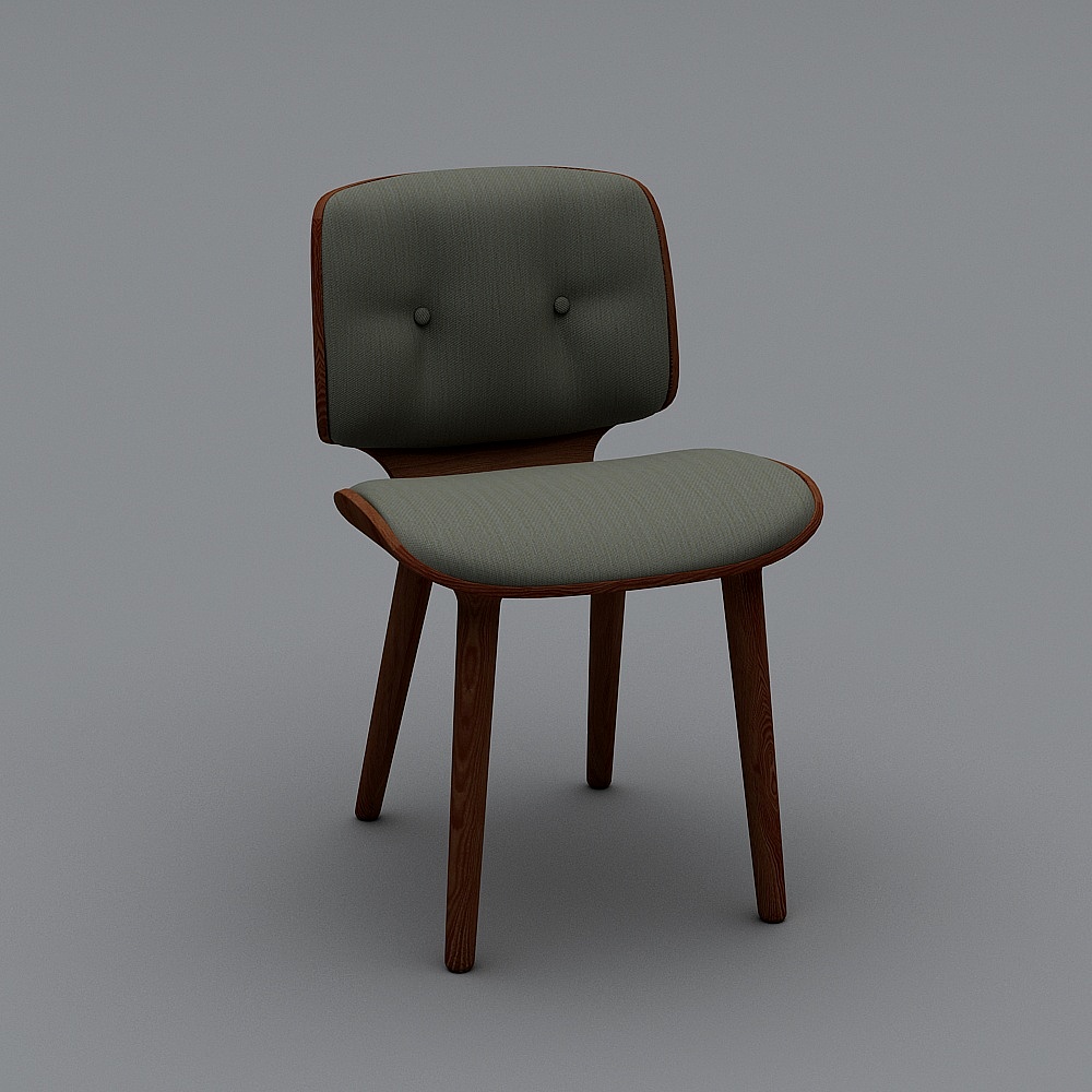 NUT DINING CHAIR