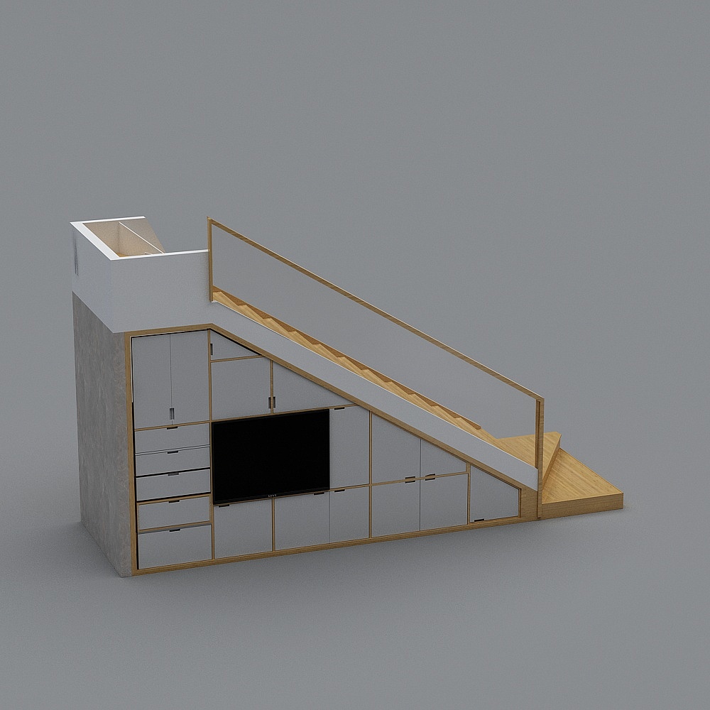 楼梯3D模型