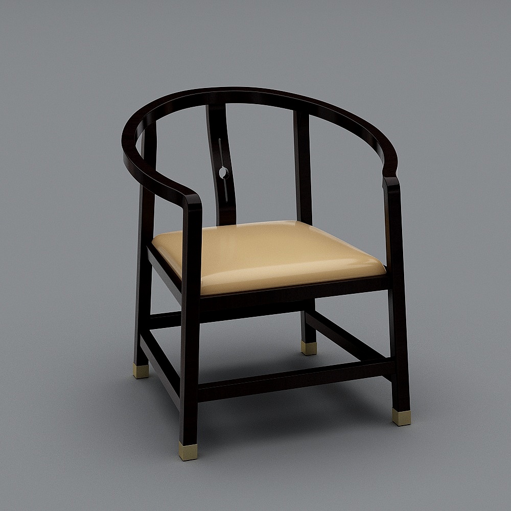 8512茶椅3D模型
