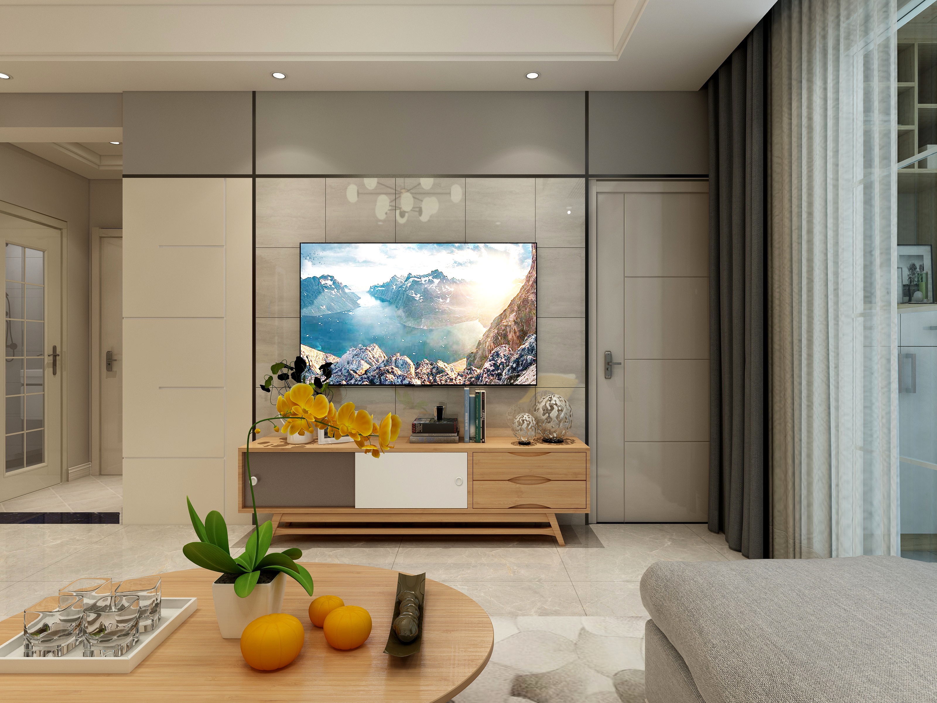 文刂三-星澜汇7号户型81平米-装修设计方案