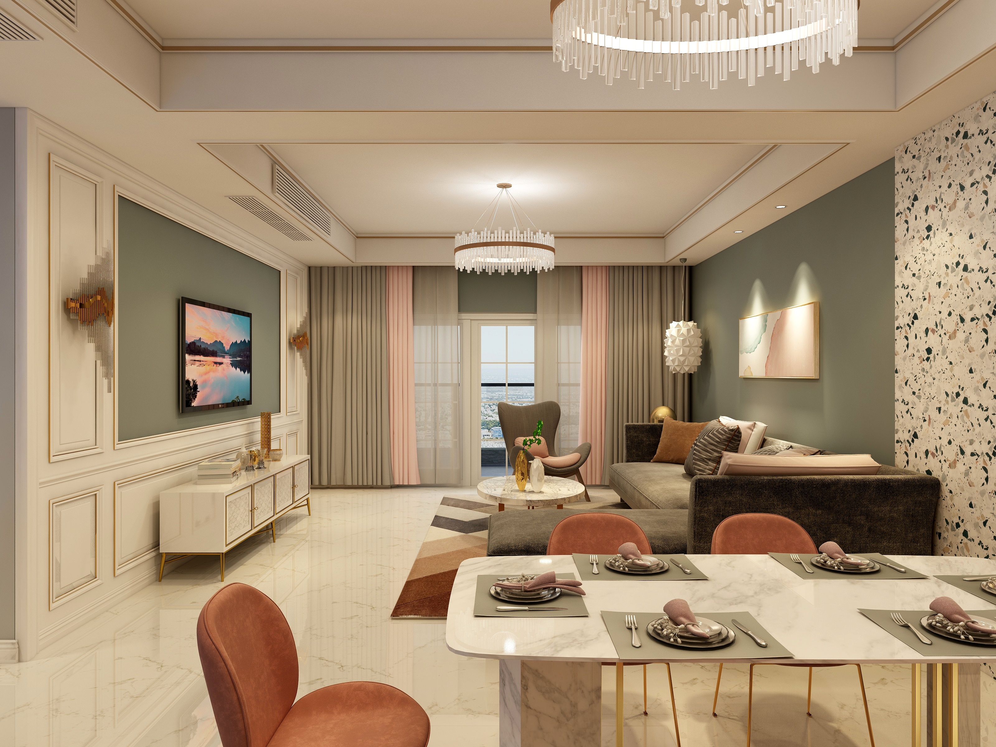 伊乐899-清新别致--软甜-装修设计方案