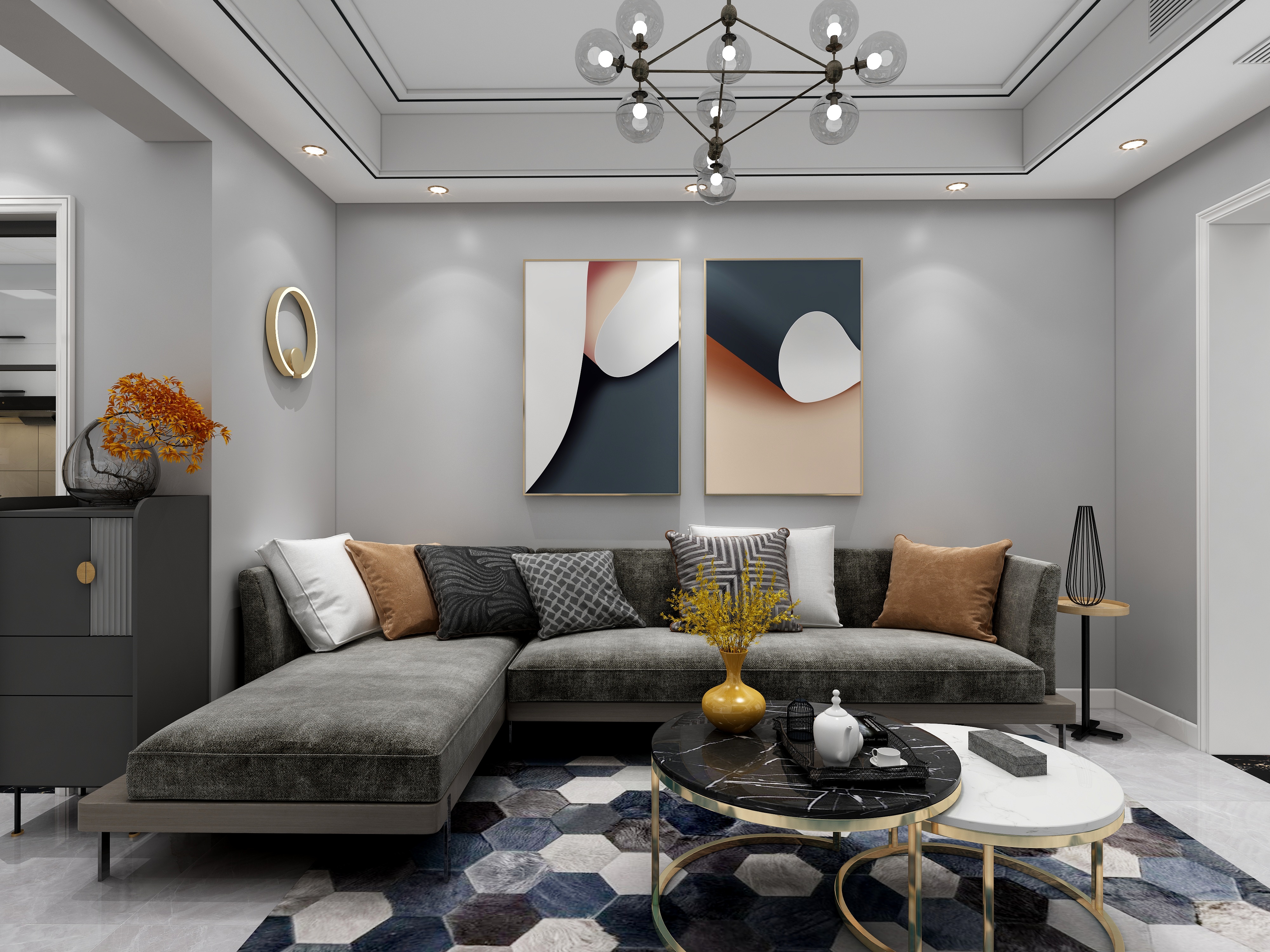 一丁设计zJDT-《简欧之风》-装修设计方案