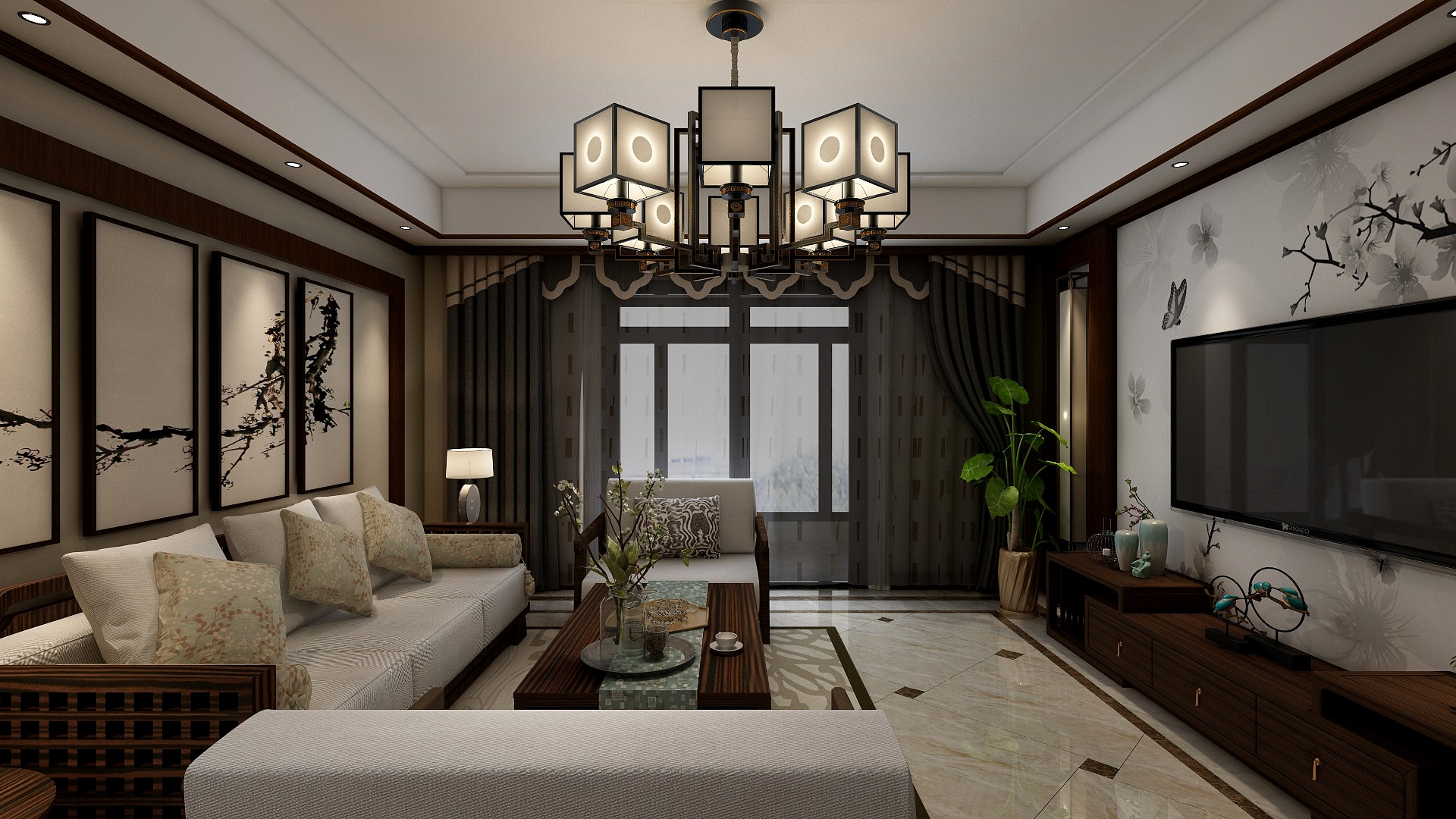 小黄花_呀-融侨城【中式】-装修设计方案