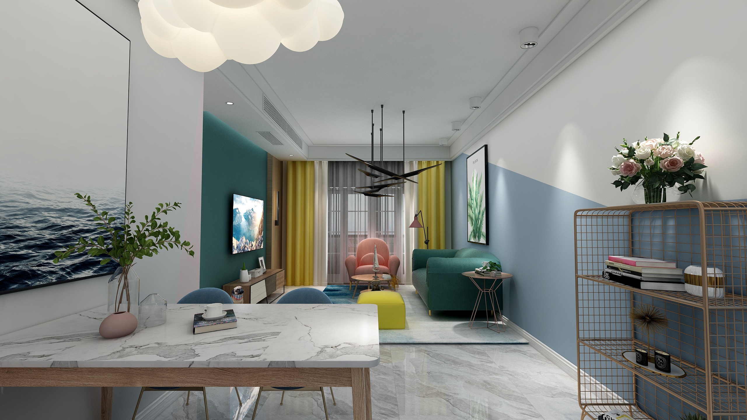 一只猪-金科公园城-装修设计方案