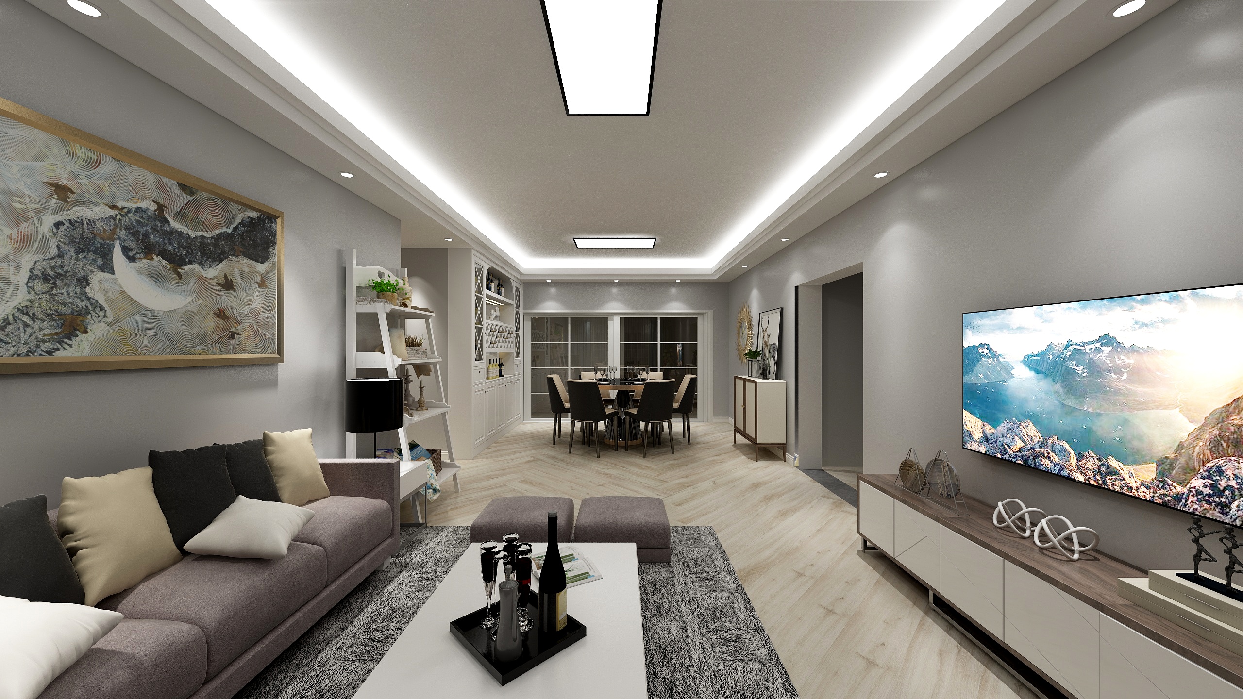 张健彬-御峰雅苑2栋02户型-装修设计方案