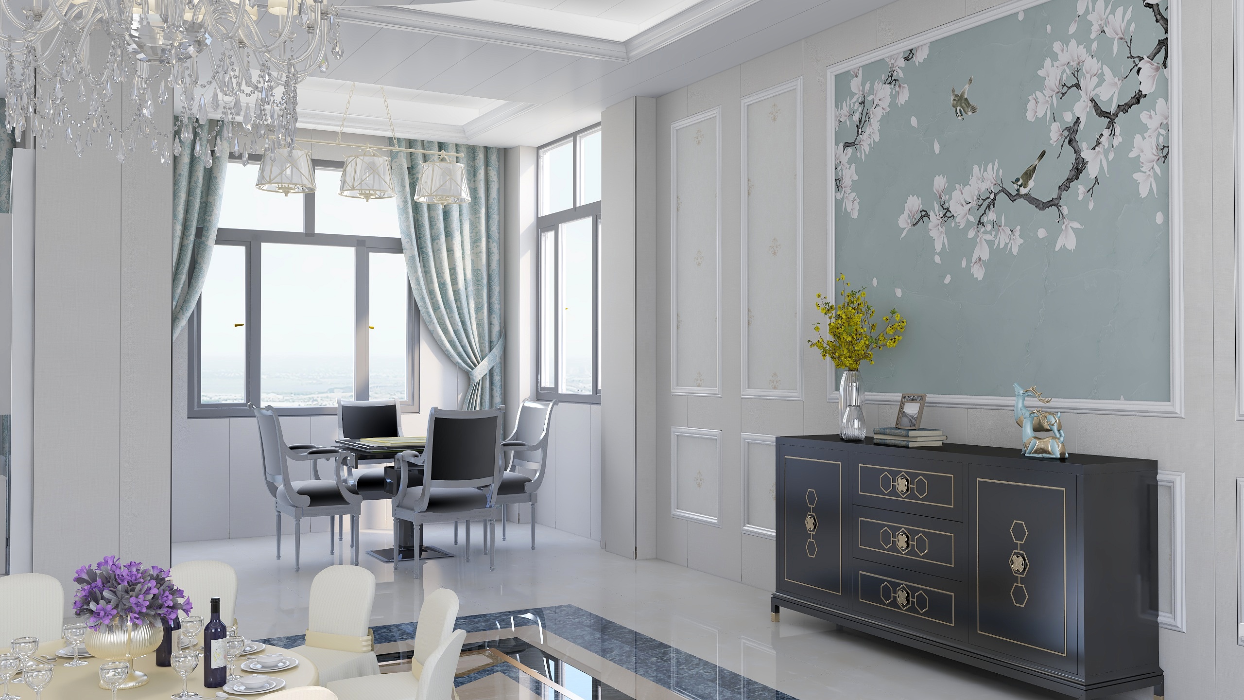 严帆-办公中心-装修设计方案