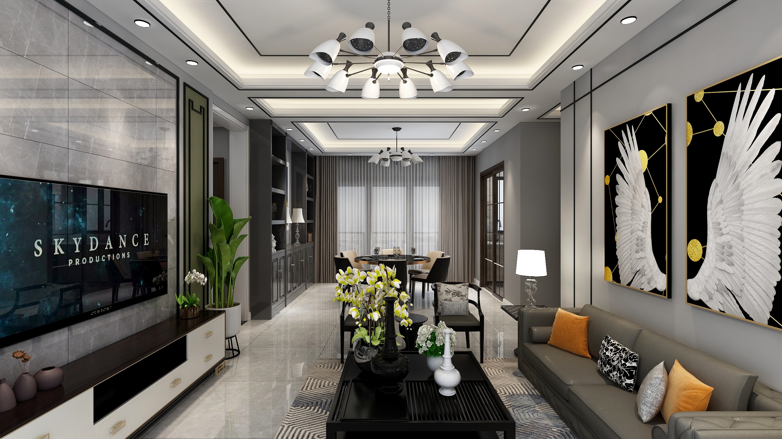 品匠装饰LYD设计-新布洛可3-2901韦先生设计图-副本-装修设计方案