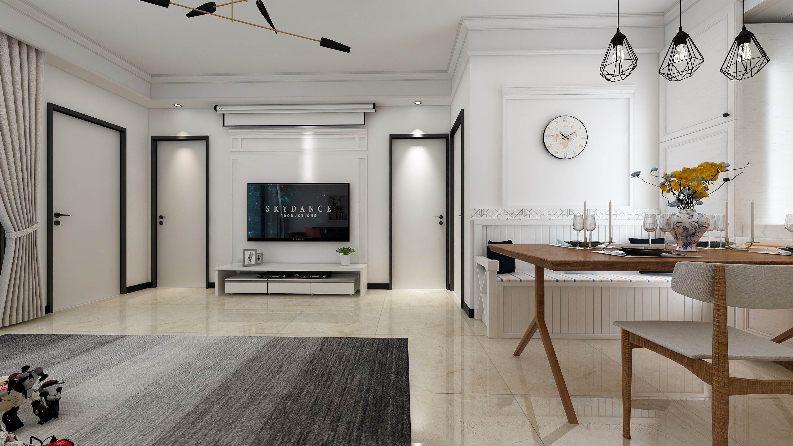 夏东-简美-装修设计方案