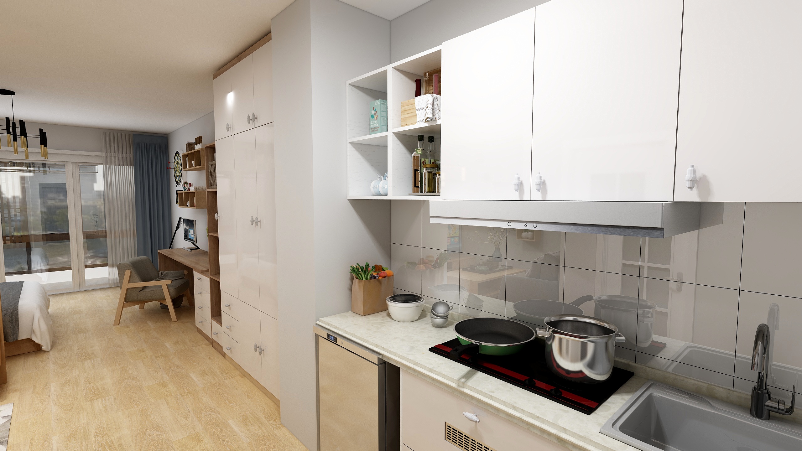 刘姿妤-公寓平面图-装修设计方案