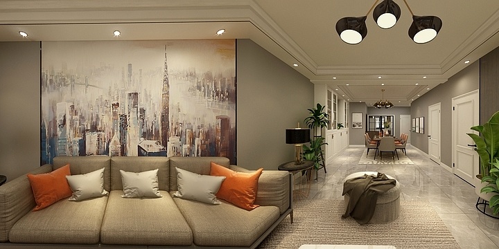 meici美词-赵先生雅居-装修设计方案