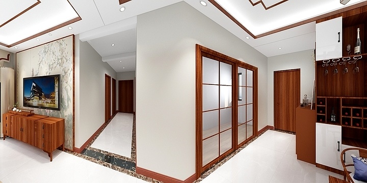 济南山行建设装饰工程有限公司-财富壹号-融悦花园2-装修设计方案