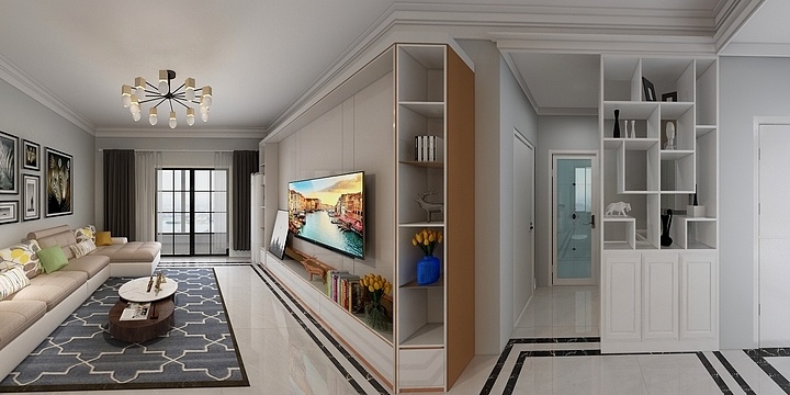 王掌柜如你所愿-阿卡六期3号楼西户-装修设计方案