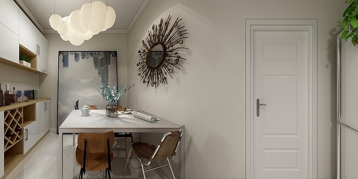 徐婷-DESIGN-水韵天成单身公寓现代-装修设计方案