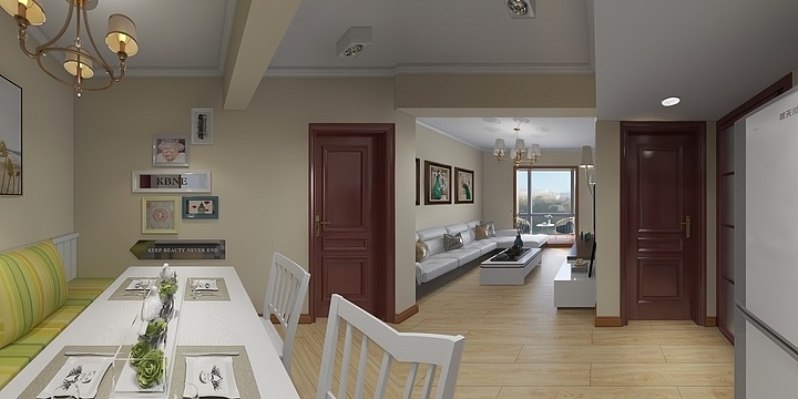 鑫空设计-冶炼厂韦阿姨家装修设计方案初稿-装修设计方案