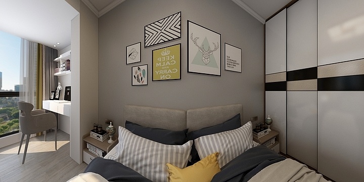 诞于三月-嘉园名城15#1102王先生-装修设计方案