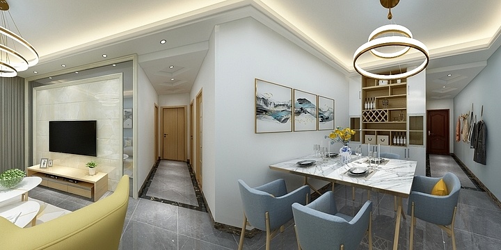 A设计师A-金地香山湖-香景一街1号503-装修设计方案