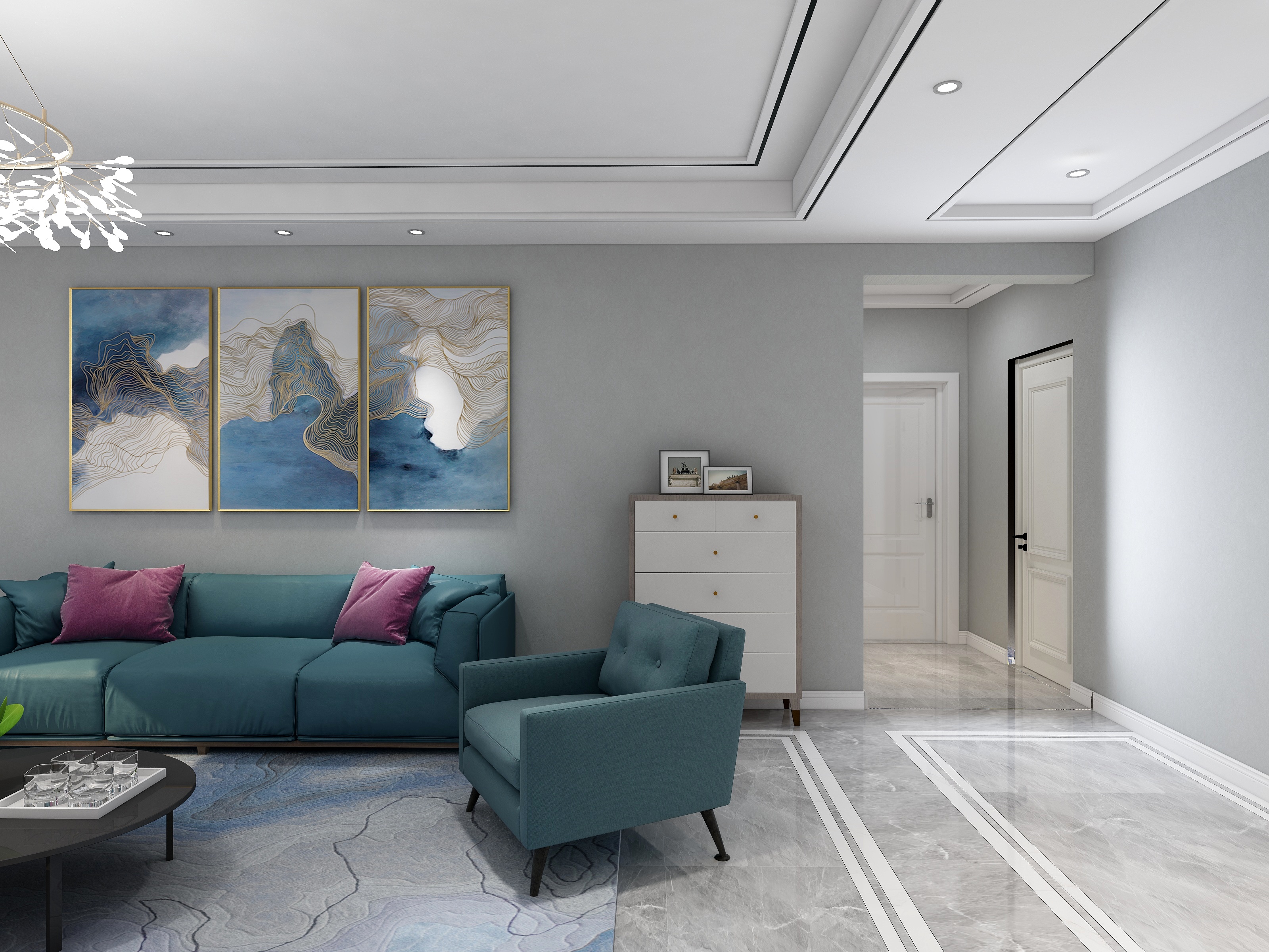 起源设计-鸿泰御景园-装修设计方案