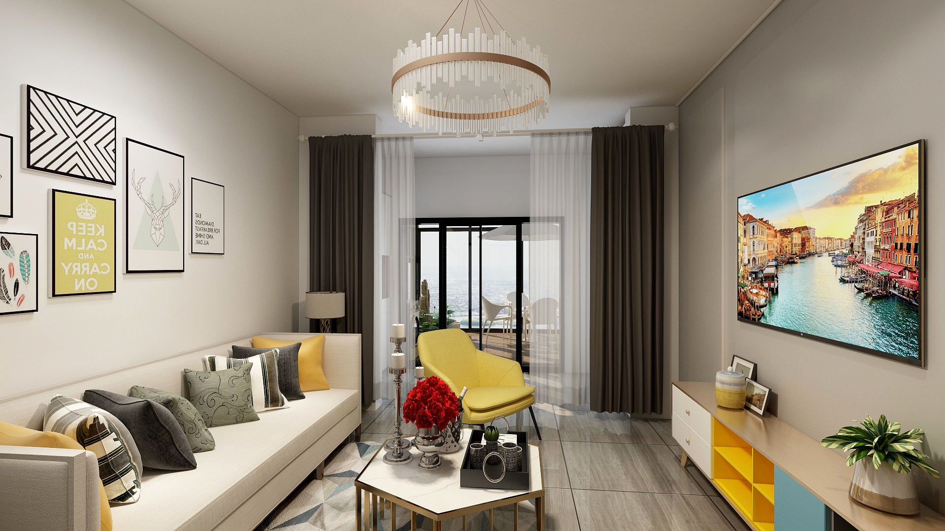 王晓云-力高御景湾92谭女士-装修设计方案