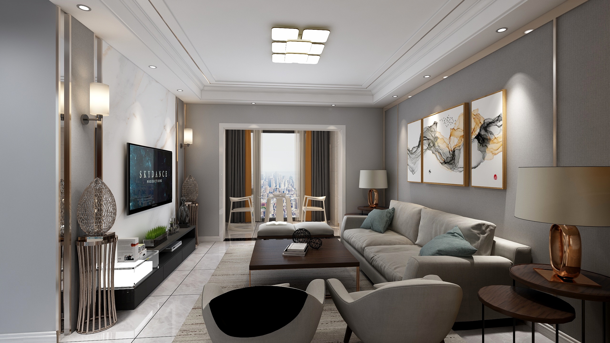 生活设计馆-盛世华都梁明户型图-装修设计方案