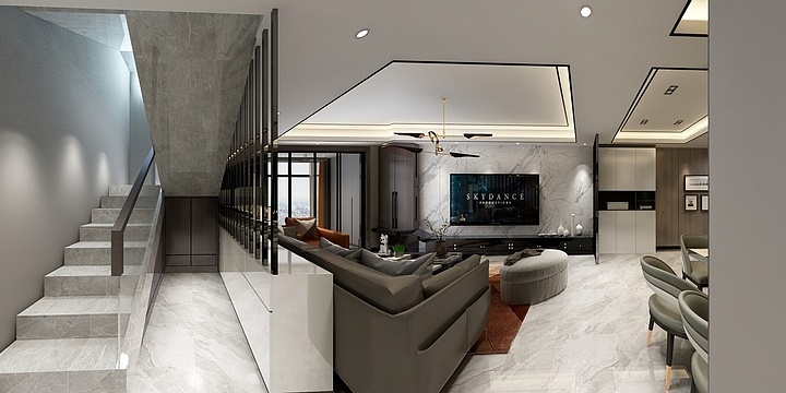 茂名美卓高定商家-《复式现代简约》-副本-装修设计方案