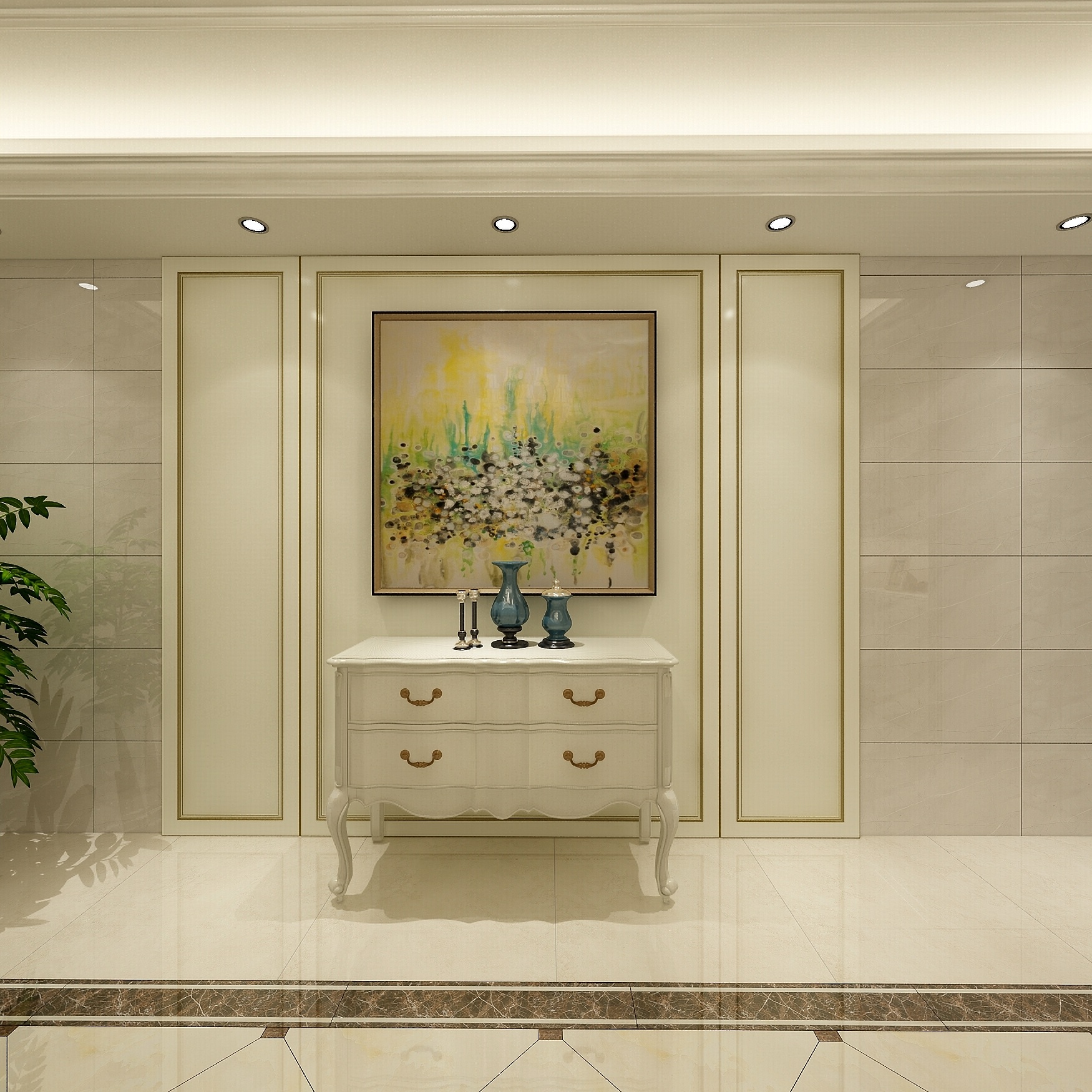 章保信-《歇斯底里》地下第二层玄关装修效果图第3张