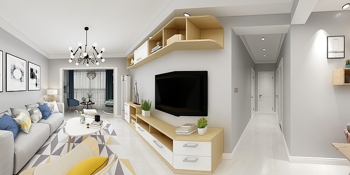 設計師SanMu-亚洲湾-北欧风格-装修设计方案