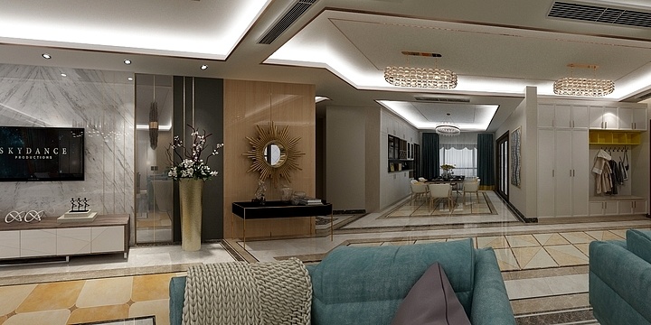 淳设计-碧桂园龙城五室现代轻奢-装修设计方案