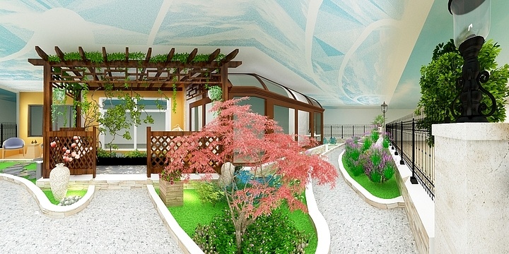 港华装饰于工-威德小区院子-装修设计方案