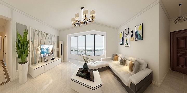 今晨装饰-锦绣香江1-1-1606号-装修设计方案