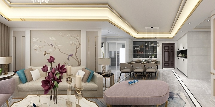 效果图贝贝-武安小区-装修设计方案