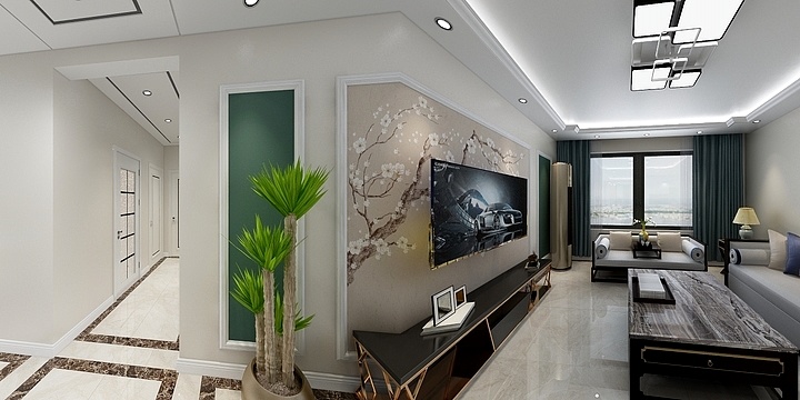 济南山行建设装饰工程有限公司-财富壹号-融悦花园3-装修设计方案