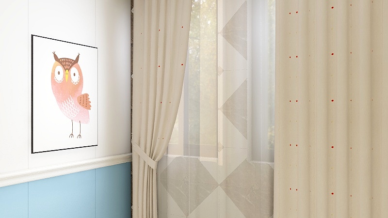 桑美悦家-工装幼儿园一层幼儿园活动厅装修效果图第1张