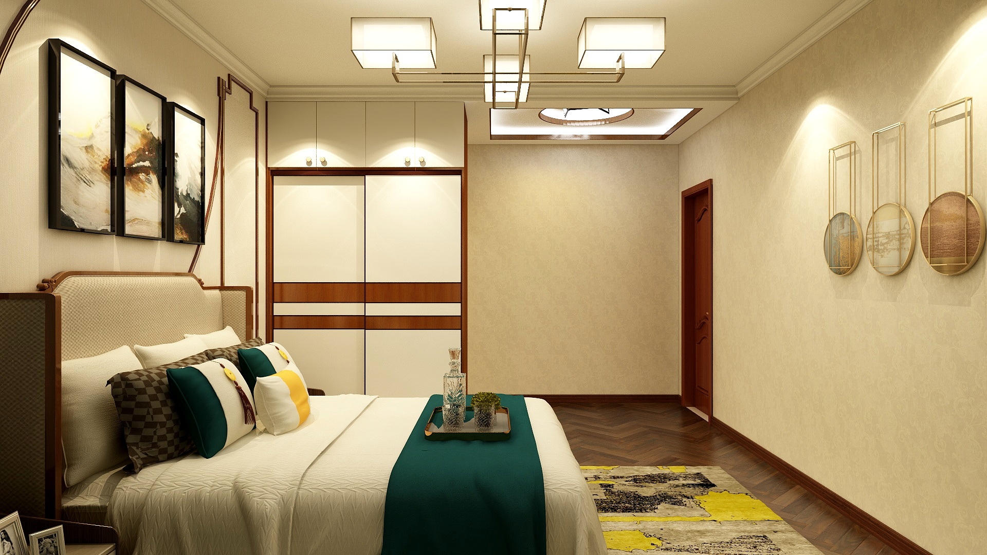 王红美-伊顿公馆韩-新中式-副本-装修设计方案